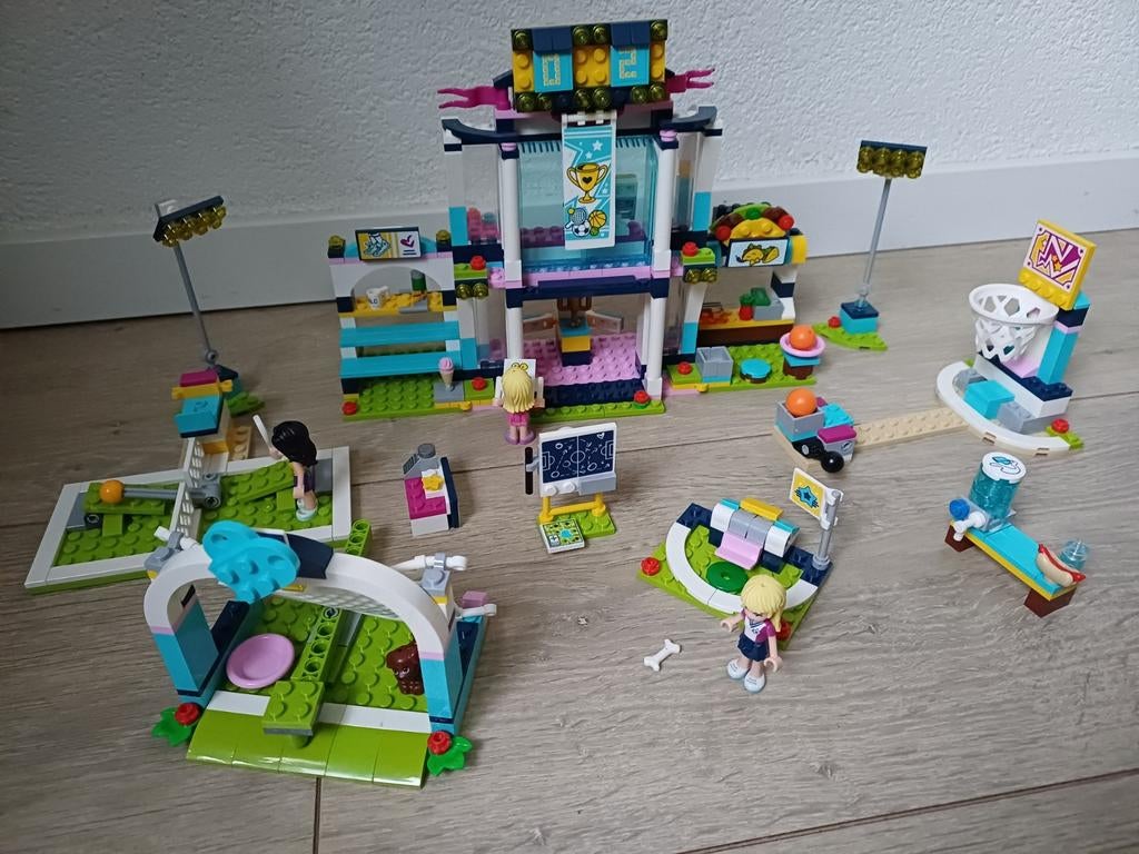 Lego friends Stephanie's sportstadion en voetbaltraining, Ophalen of Verzenden