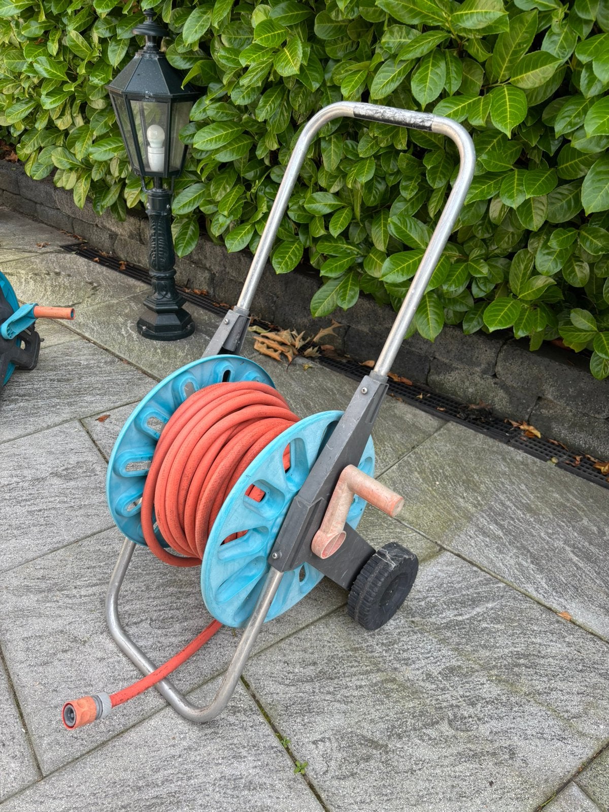 Gardena tuinslang op haspel, Tuin en Terras, Tuinslangen, Ophalen, Tuinslanghaspel