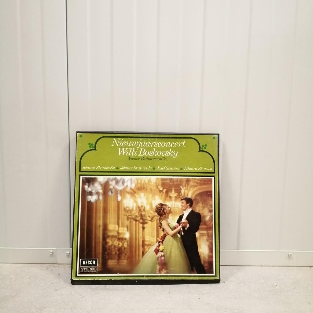 Willi Boskovsky - Nieuwjaarsconcert - 2x Vinyl LP, Modernisme tot heden, Ophalen of Verzenden, 12 inch, Kamermuziek