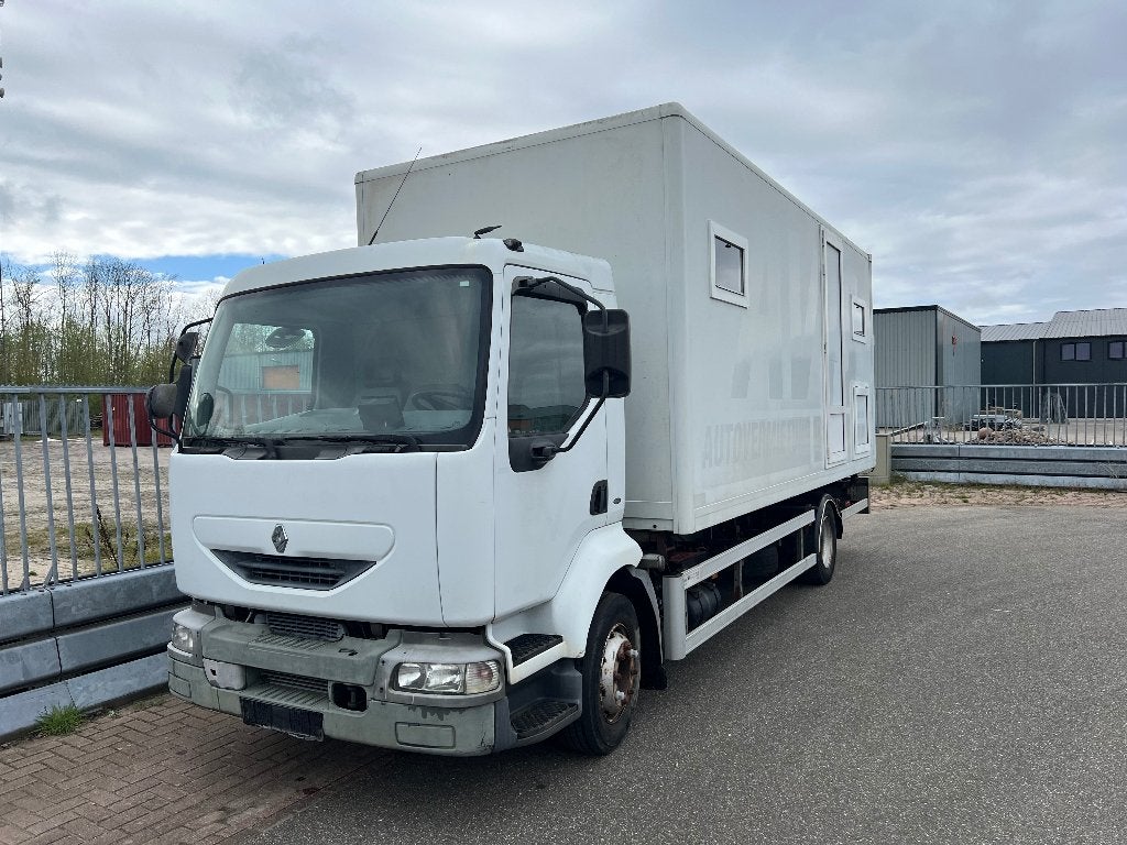 Renault Midlum Vrachtwagen Camper Afzetbak (Start niet!), Overige merken, Buscamper of Camperbus, Bedrijf, 6 tot 7 meter