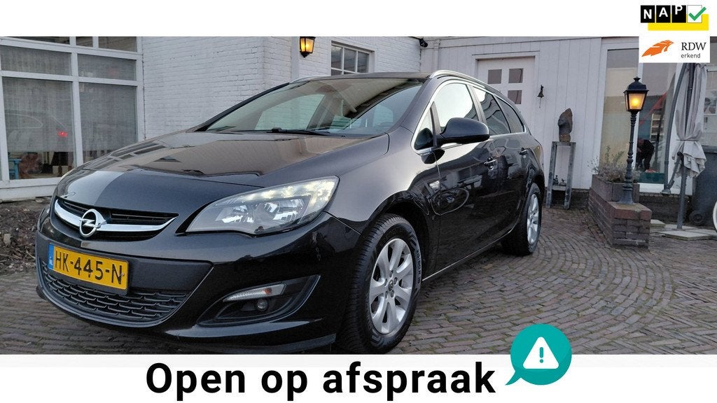 Opel Astra Sports Tourer 1.4 Turbo Blitz Prachtige auto 120, Auto's, Opel, Bedrijf, Te koop, Astra, ABS, Airbags, Airconditioning