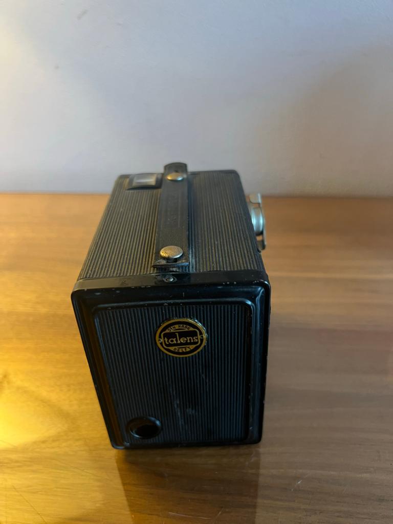 Vintage Agfa Box 45 Boxcamera - Zeldzaam verzamelobject, Ophalen of Verzenden, Gebruikt, Compact, Overige Merken