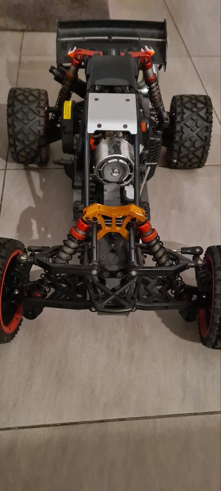 Krachtige RC Offroad Buggy met Nitro Motor - Zo goed als nie, Ophalen, Auto offroad, Zo goed als nieuw, Schaal 1:8