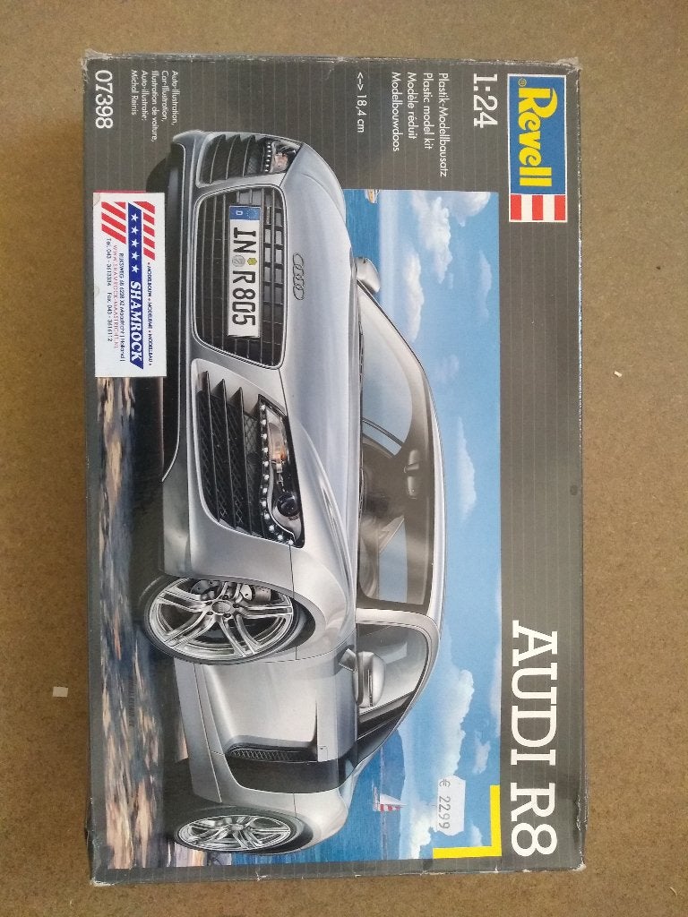 Revell AUDI R8, Auto, Revell, Groter dan 1:32, Nieuw