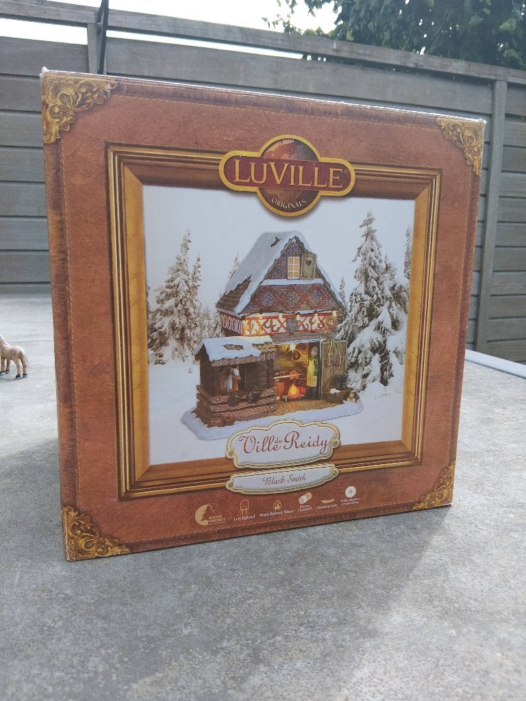 Luville Blacksmith kerstdorp, Diversen, Kerst, Ophalen of Verzenden, Gebruikt