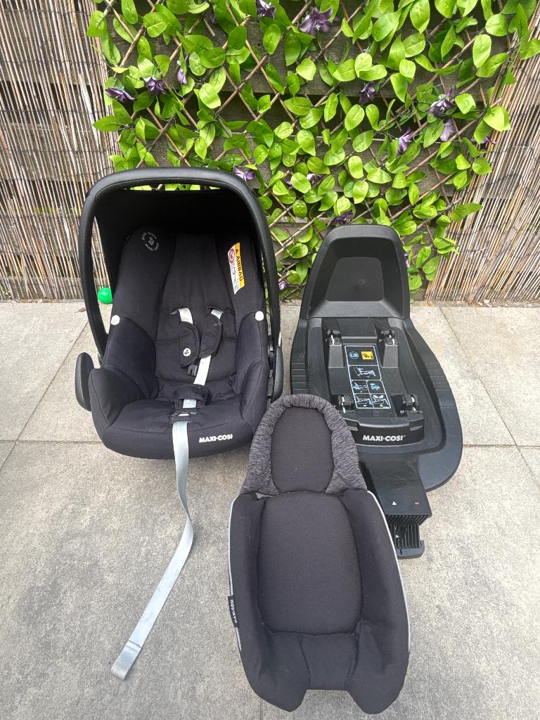 Maxi-Cosi + Family fix 2, Kinderen en Baby's, Autostoeltjes, Ophalen, Gebruikt, Isofix, 0 t/m 13 kg