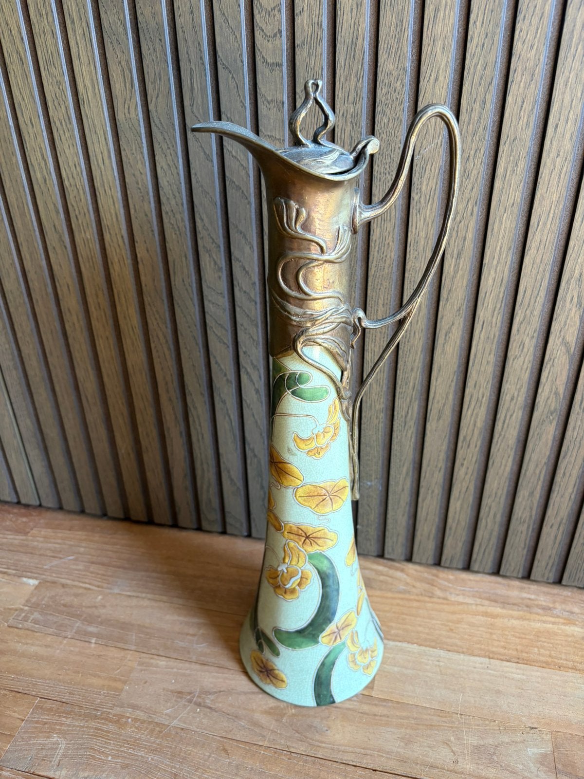 Art Nouveau (Jugendstil)-stijl karaf, Ophalen