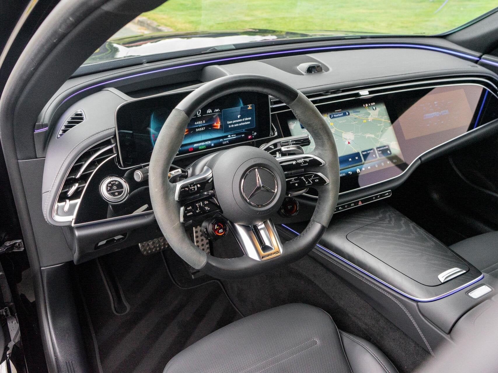 Mercedes E-klasse AMG 53 4MATIC+ |FULL OPTION|Panoramadak|Bu, Auto's, Mercedes-Benz, Automaat, Gebruikt, Adaptive Cruise Control