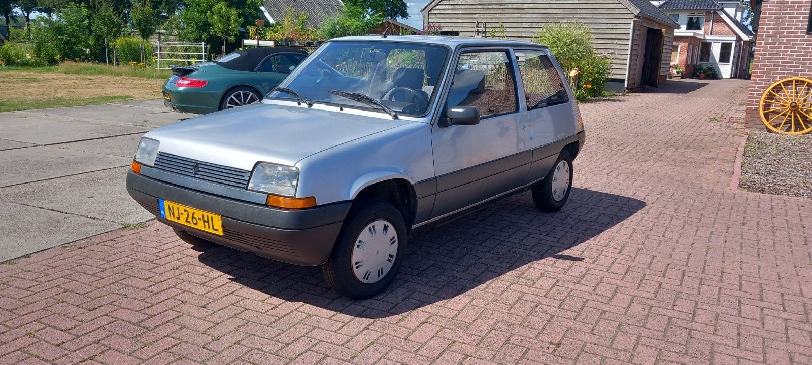 Belastingvrij  . Renault 5 1.4 AUT 1985   OPKNAPPER !!!, Auto's, Stof, Origineel Nederlands, Bedrijf, Grijs