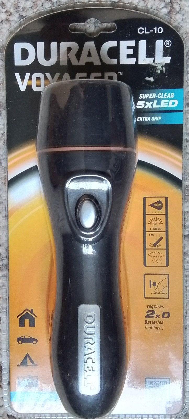 2 Duracell Led Zaklantaarns, Caravans en Kamperen, Ophalen, Nieuw, Batterij