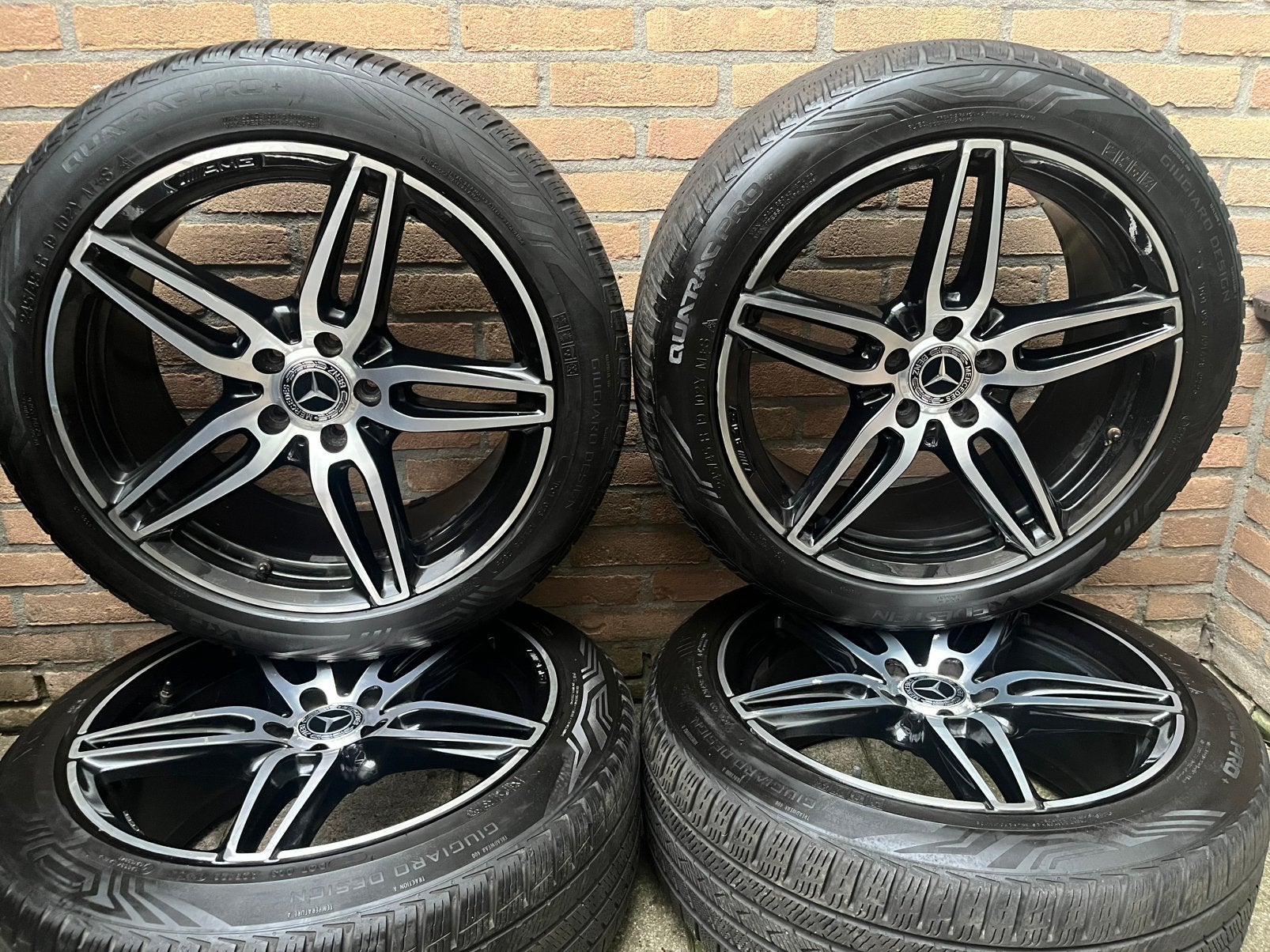 19” orig. AMG Mercedes Vito v-klasse EQV 4season set Tpms, 19 inch, Banden en Velgen, Ophalen of Verzenden, All Season