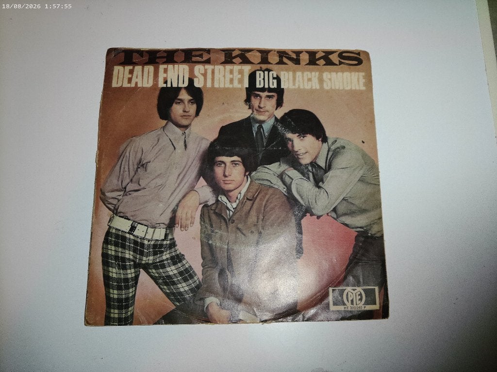 The Kinks - Dead End Street - Big Black Smoke, Gebruikt, Fotohoes, 7 inch, Ophalen of Verzenden