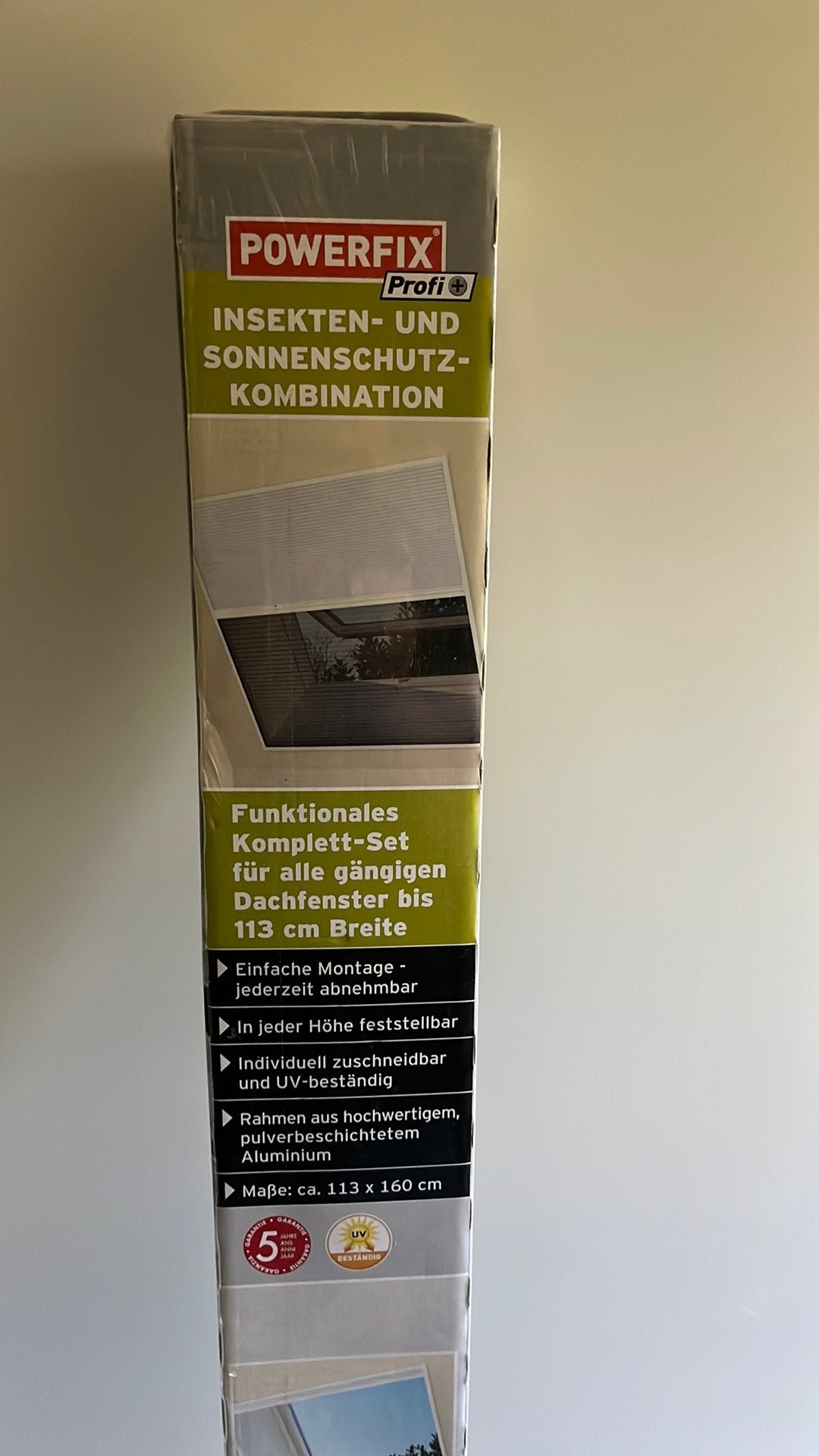 Combinatie plisse insecten- en zonwering, Ophalen, Zo goed als nieuw, 50 tot 100 cm, Minder dan 100 cm