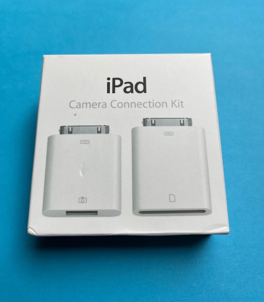 Ipad Camera Conection Kit 30 pin - lightnig - 30-pin adapter, Ophalen of Verzenden, Zo goed als nieuw