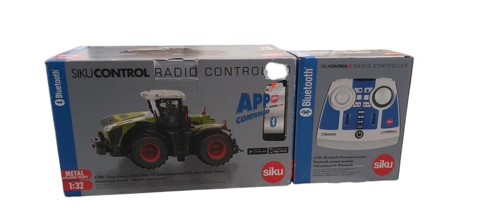 Siku 6788,6730 Control Claas Xerion 5000 jubileummodel25jaar, Hobby en Vrije tijd, Modelauto's | 1:32, Ophalen of Verzenden, Nieuw
