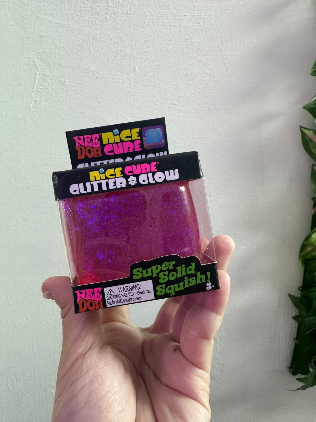 Needoh nice cube glitter&glow-Origineel, Ophalen of Verzenden, Zo goed als nieuw, Meisje