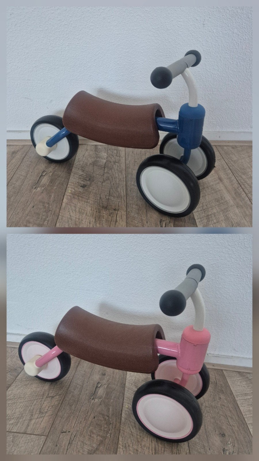 Loopfiets blauw of roze, Kinderen en Baby's, Ophalen of Verzenden, Nieuw, Loopfiets