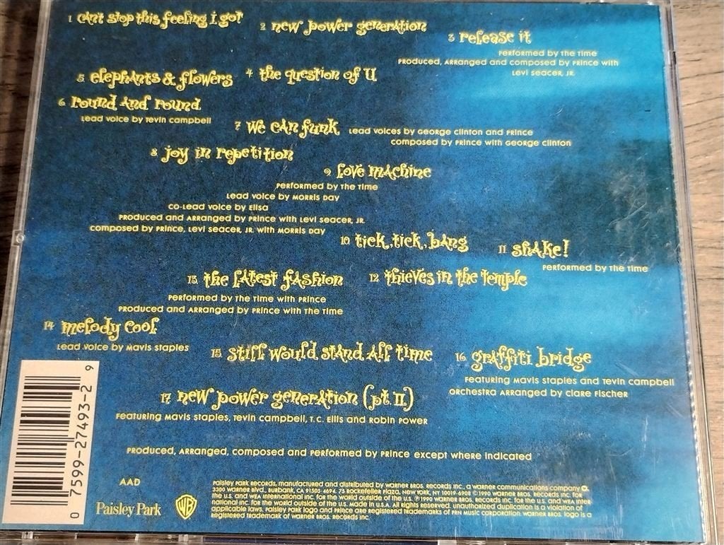 Prince - Music From Graffiti Bridge, Ophalen of Verzenden, Zo goed als nieuw