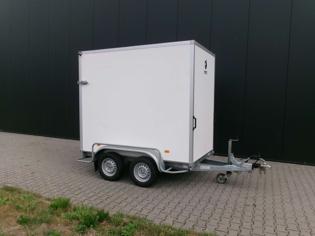 Hapert gesloten tandemasser.  250x150x210 cm. Bouwj: 2025., Gebruikt, Niet ingevuld, Niet ingevuld, Ophalen