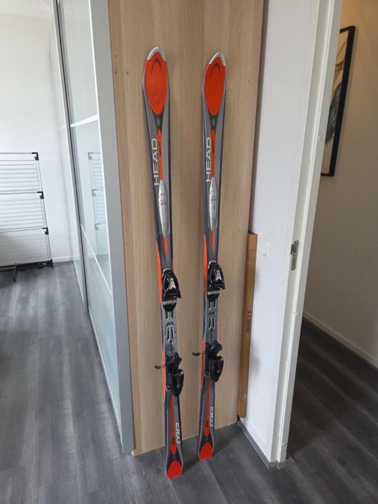 Head Cyber Ski's, Sport en Fitness, Skiën en Langlaufen, Ophalen, 160 tot 180 cm, Gebruikt, Skiën