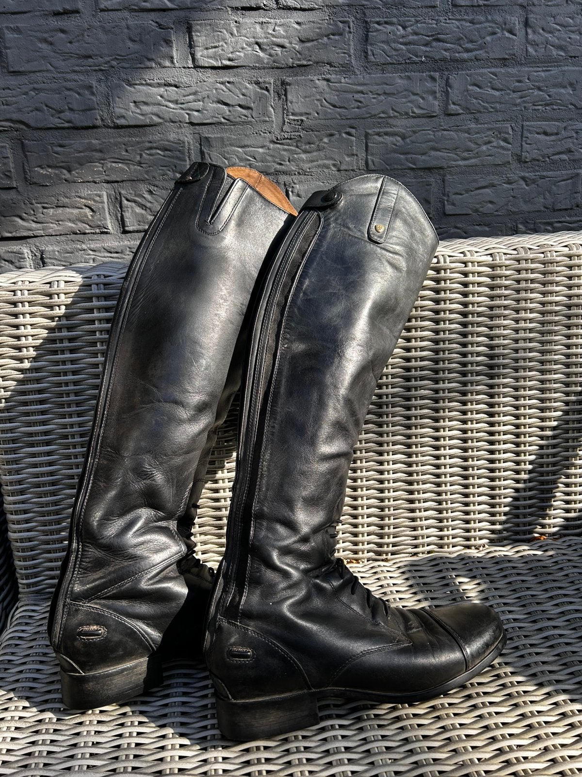 Rijlaarzen Ariat Herritage, Dieren en Toebehoren, Ophalen, Dressuur, Ritssluiting, Zwart