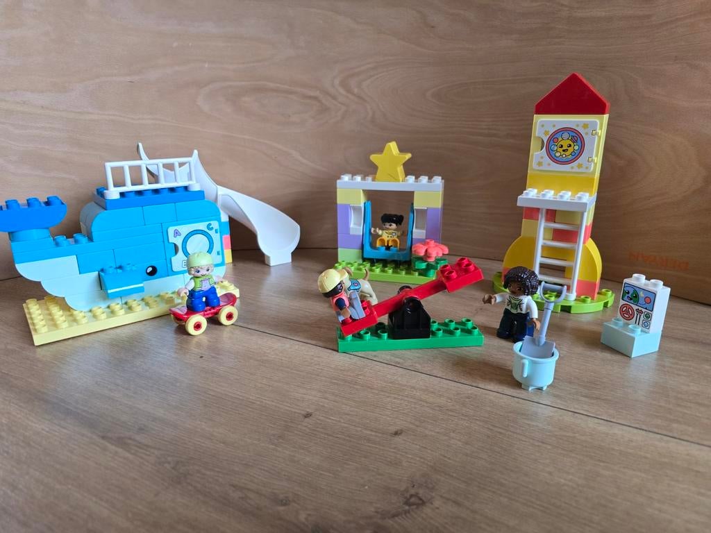 Lego Duplo Droom Speeltuin 10991 & Walvis 30648, Overige thema's, Ophalen of Verzenden, Zo goed als nieuw, Duplo