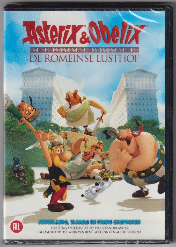 Asterix & Obelix De Romeinse Lusthof, Cd's en Dvd's, Dvd's | Tekenfilms en Animatie, Europees, Tekenfilm, Verzenden, Alle leeftijden