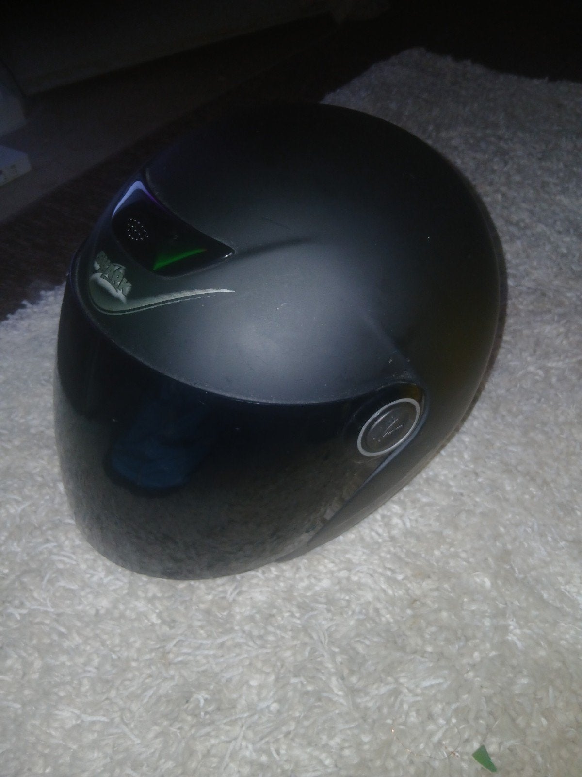 Shark helm - Mat zwart, Motoren, Kleding | Motorhelmen, Heren, Shark, Ophalen of Verzenden, Integraalhelm