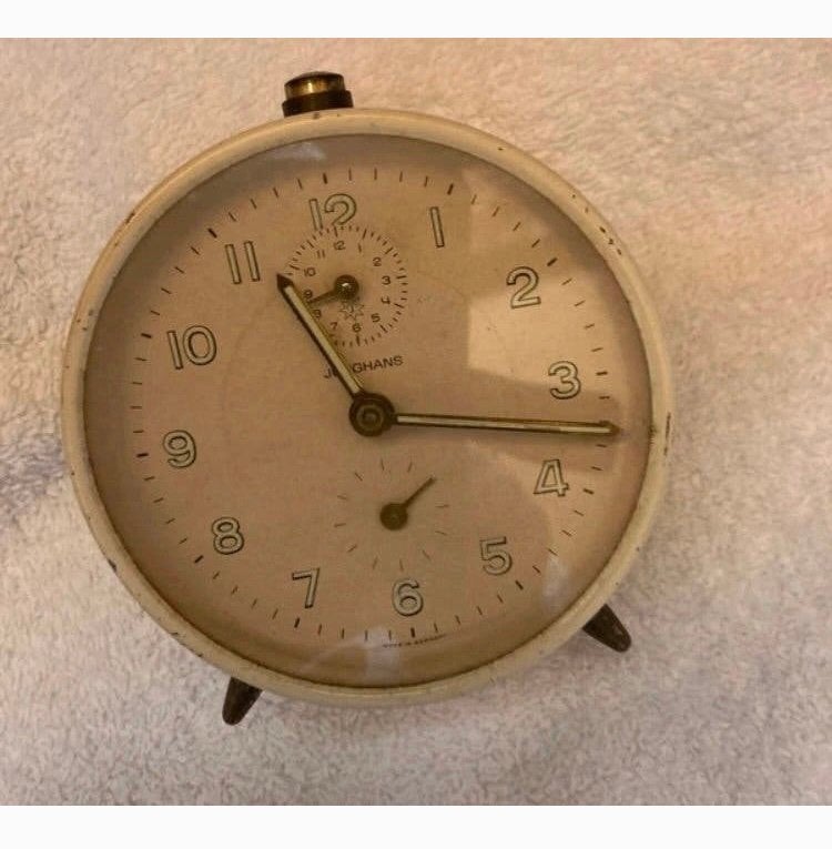 vintage wekker Junghans, Ophalen of Verzenden