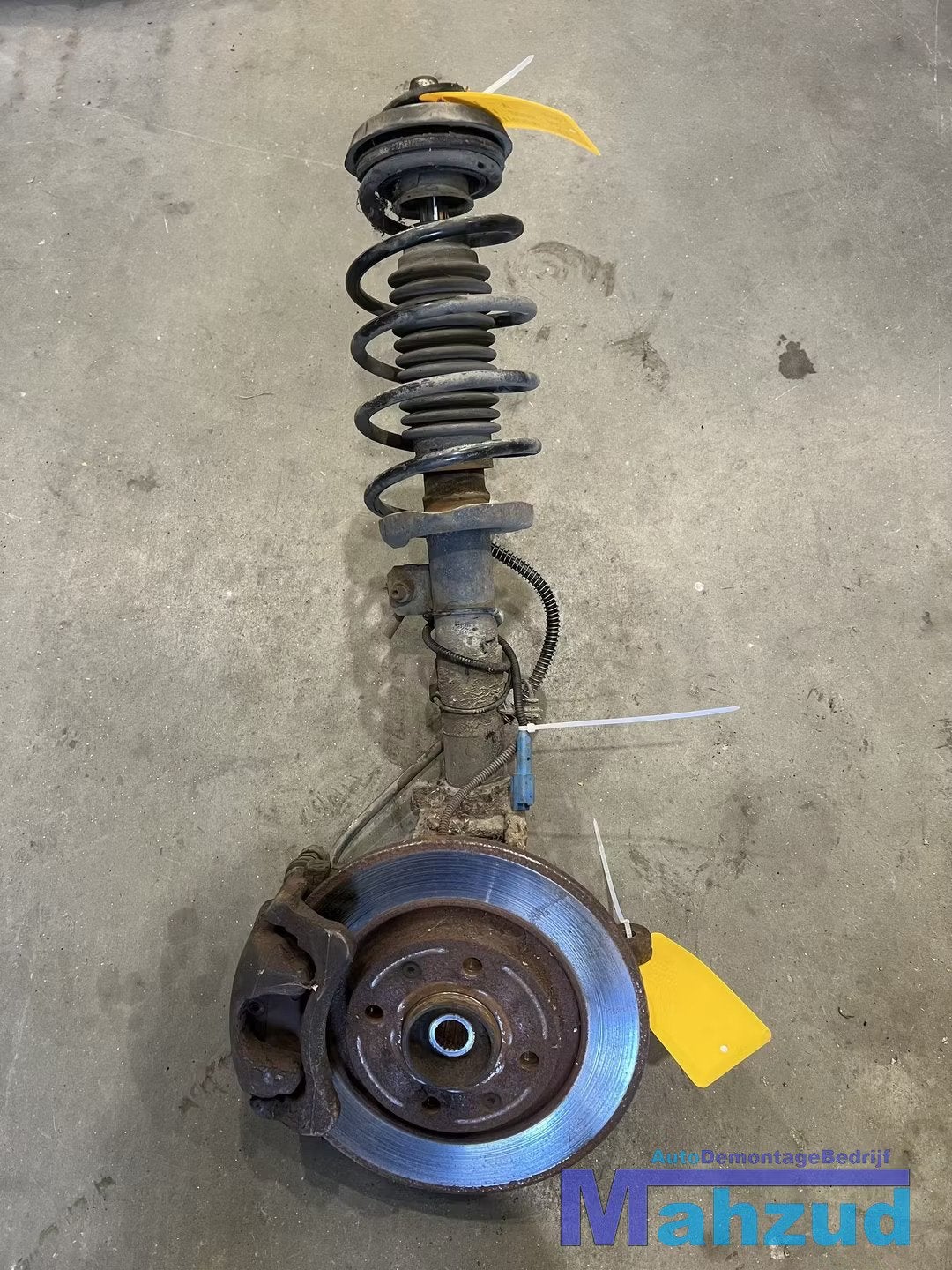 CITROEN C2 1.1 Links voor veerpoot fusee remklauw 2003-2010, Gebruikt, Citroën, Stellantis N.V., Ophalen of Verzenden