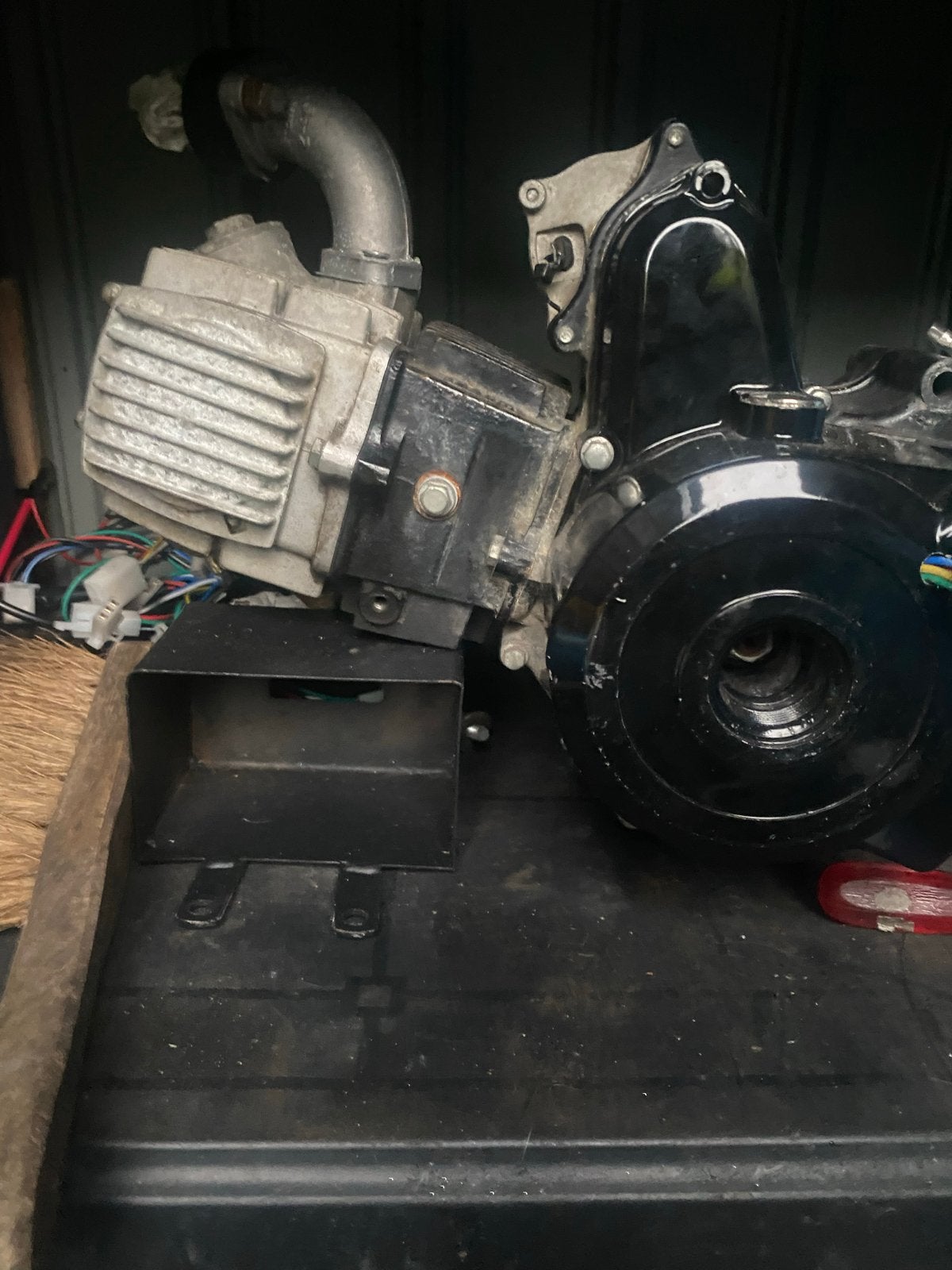 KXD-607 Pitbike Blok - Automatisch, CDI, Aangepast, Ophalen, Gebruikt