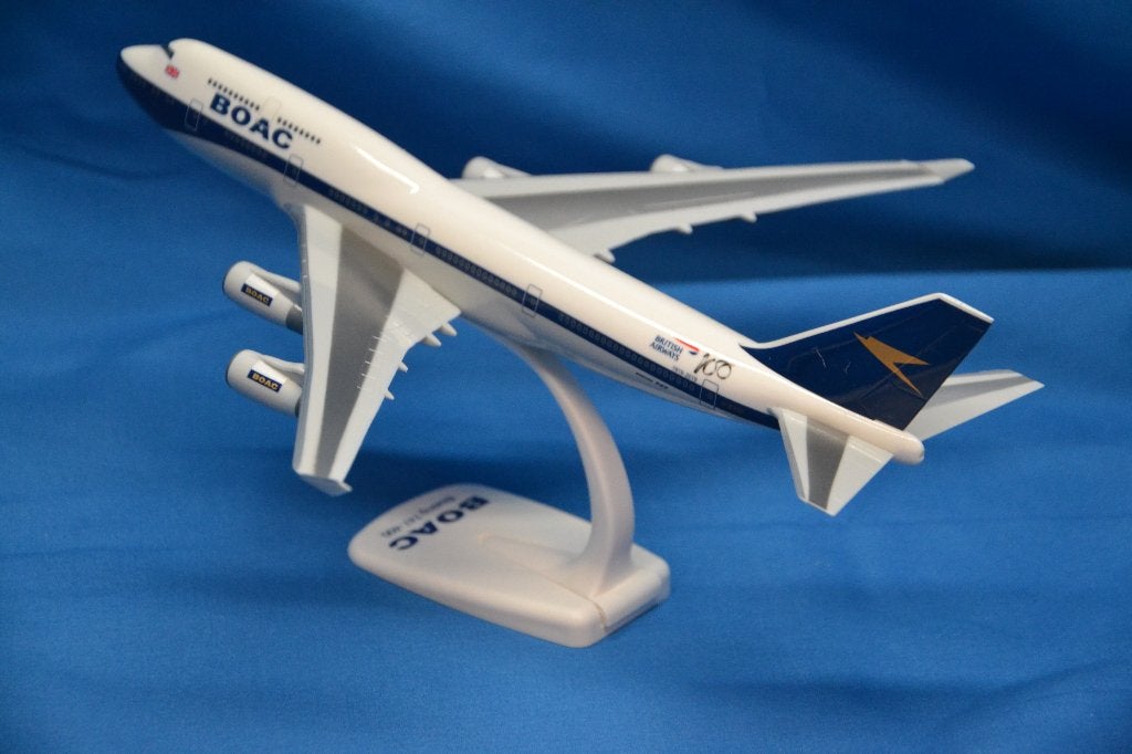 Boeing B747-400 BOAC Retro (nieuw), Schaalmodel, ., Nieuw, Ophalen of Verzenden