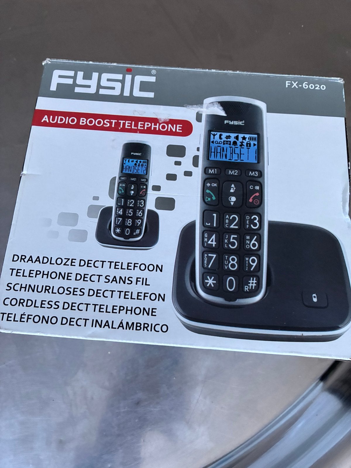 Fysic FX-6020 Draadloze DECT Telefoon met Audio Boost, Telecommunicatie, Vaste telefoons | Handsets en Draadloos, Ophalen of Verzenden