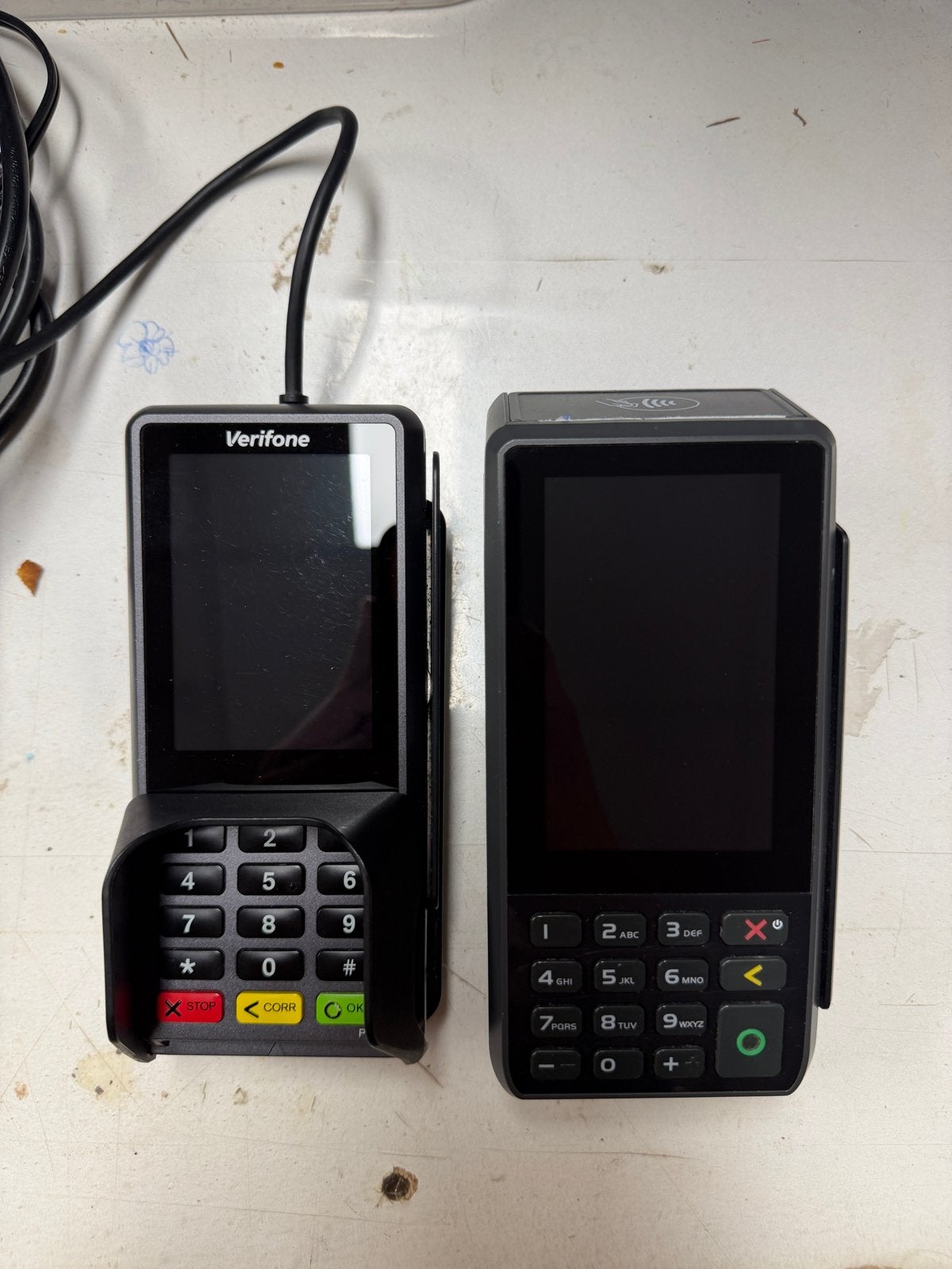 CCV Pinapparaat A80 & Verifone klantterminal, Ophalen of Verzenden