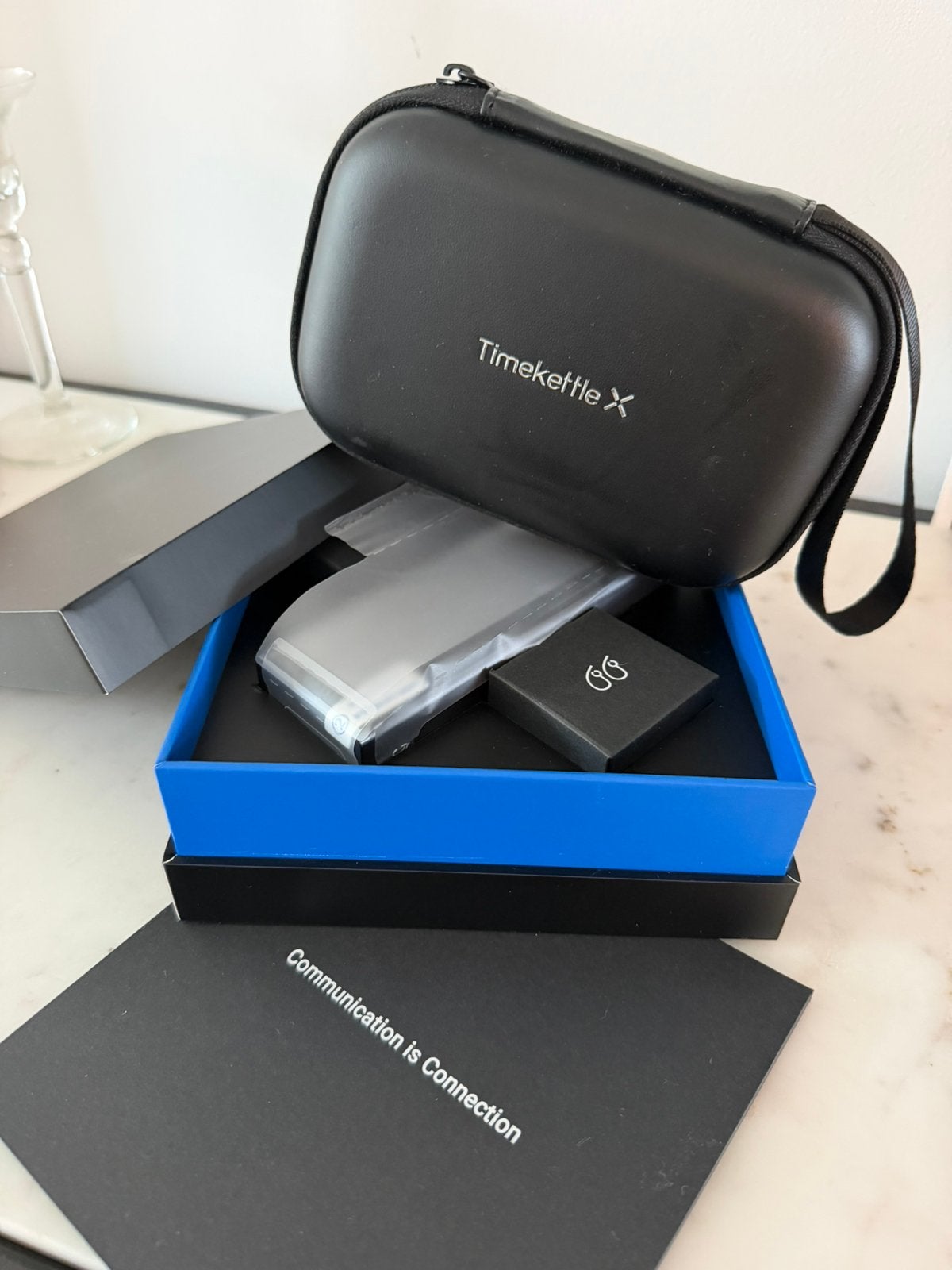 Timekettle X1 Interpreter Hub AI vertaalcomputer, Ophalen of Verzenden, Zo goed als nieuw