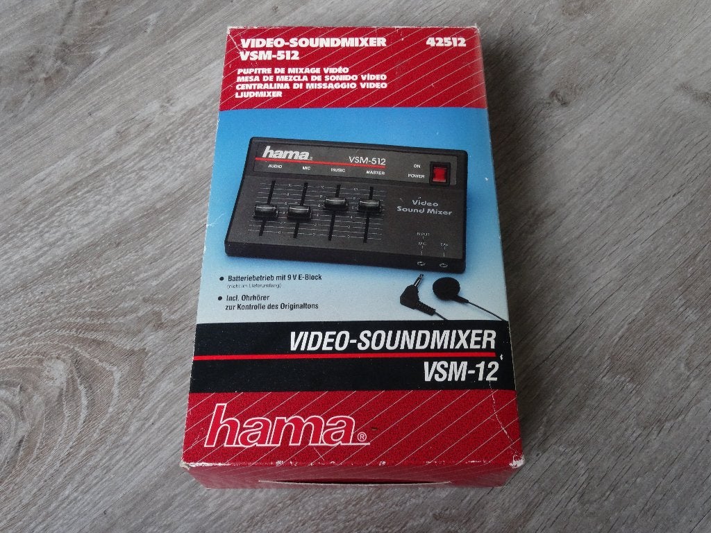 Hama VSM-512 Video Sound Mixer, Ophalen, Nieuw, Overige typen