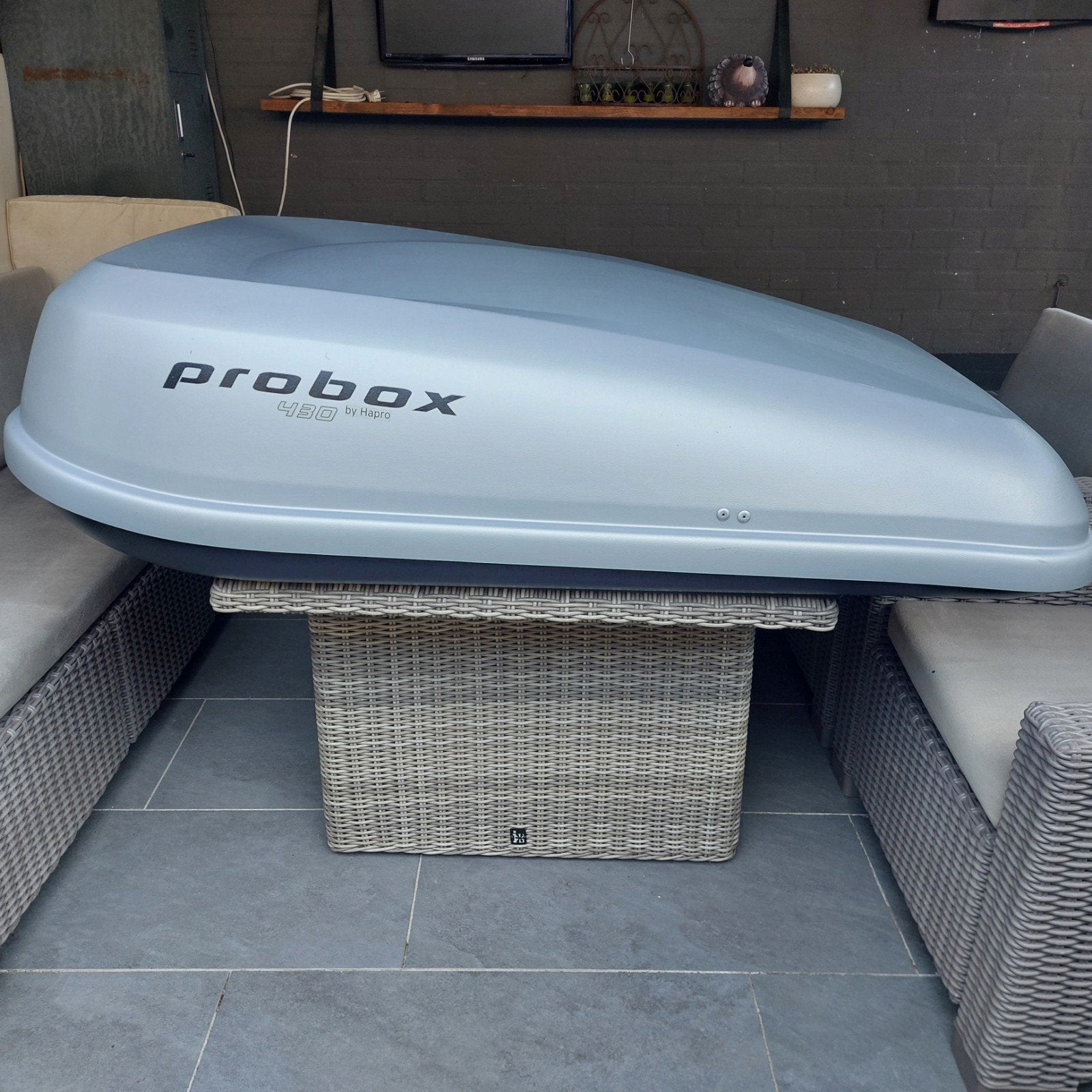 mooie hapro probox 430 dakkoffer, Auto diversen, Ophalen, Zo goed als nieuw