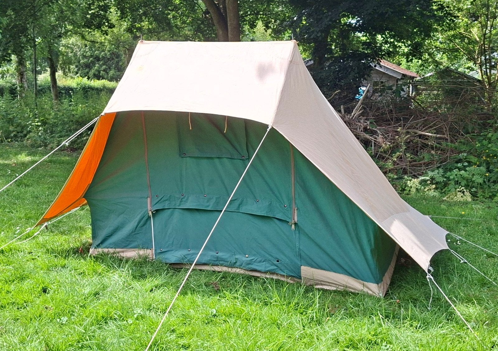 De Waard 2 stok Stern, Caravans en Kamperen, Tenten, Ophalen of Verzenden, Gebruikt, Tot en met 2