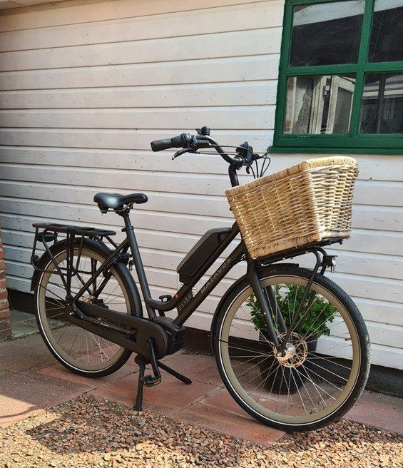 Zo goed als nieuwe elektrische fiets Batavus Cargo, Fietsen en Brommers, Fietsen | Dames | Damesfietsen, Ophalen, Batavus, Versnellingen