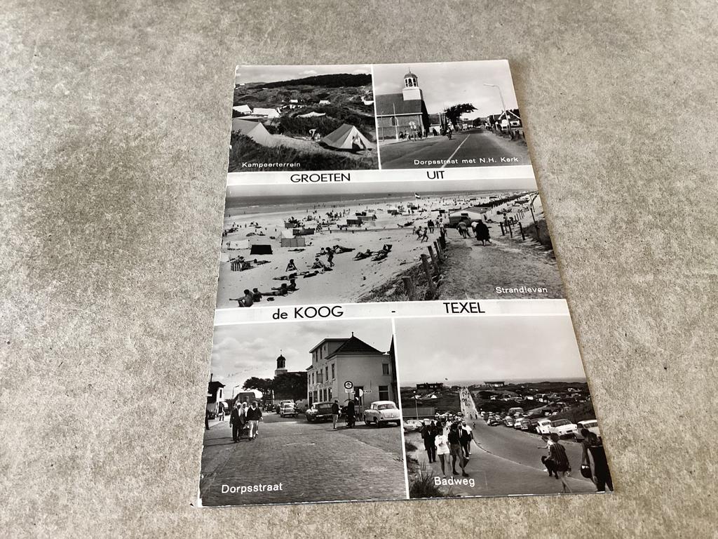 Texel.     De Koog.   1968, Ophalen of Verzenden, 1960 tot 1980, Waddeneilanden