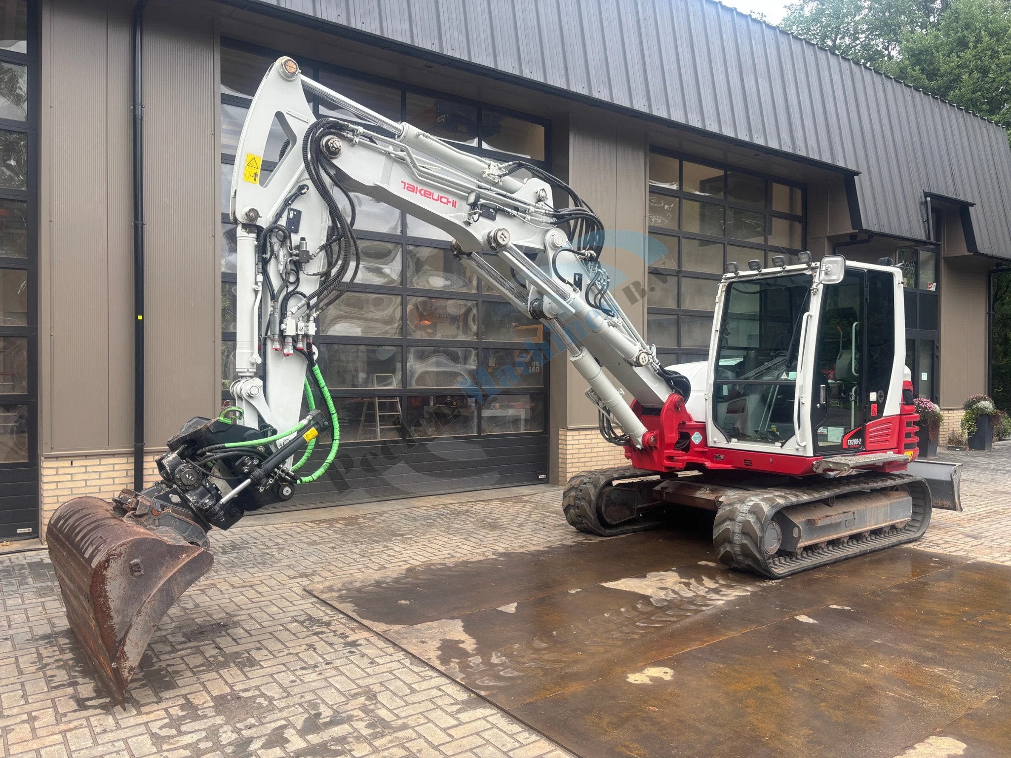 Takeuchi TB 290-2 (bj 2016), Graafmachine