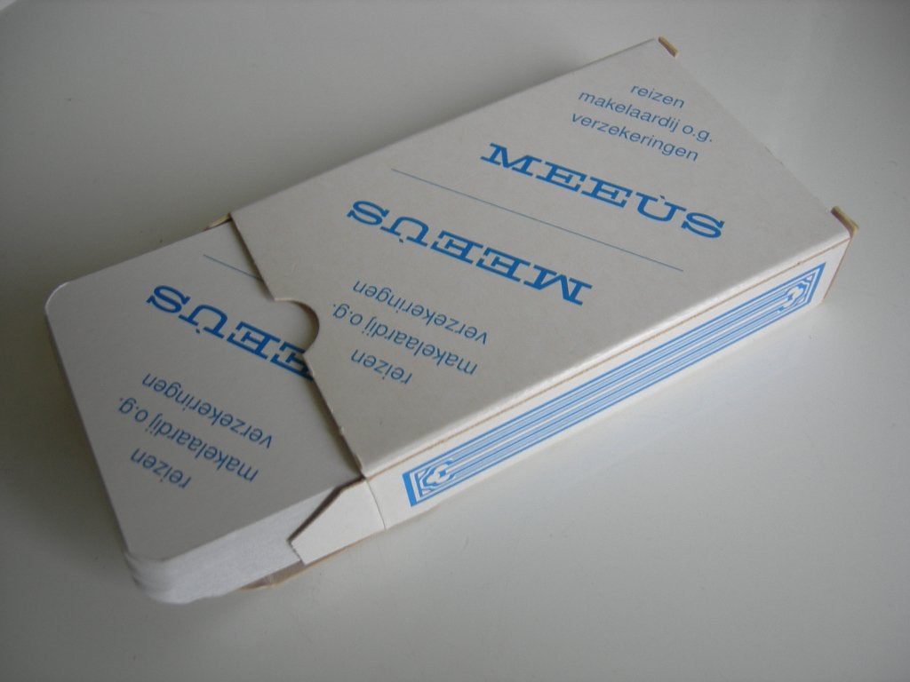 Stok Speelkaarten van MEEÚS / MEEUS. Nieuw., Verzamelen, Ophalen of Verzenden, Nieuw, Speelkaart(en)