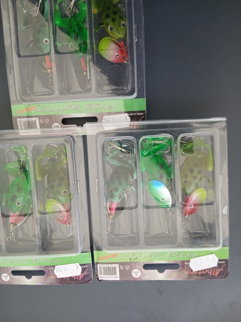 Kikker spinnersets, Ophalen of Verzenden, Nieuw, Werphengel