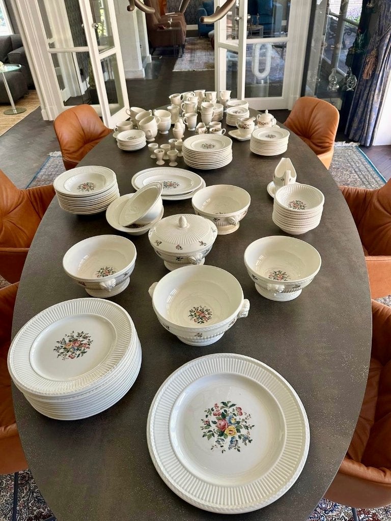 Wedgwood servies Conway, Ophalen, Zo goed als nieuw, Overige stijlen, Compleet servies
