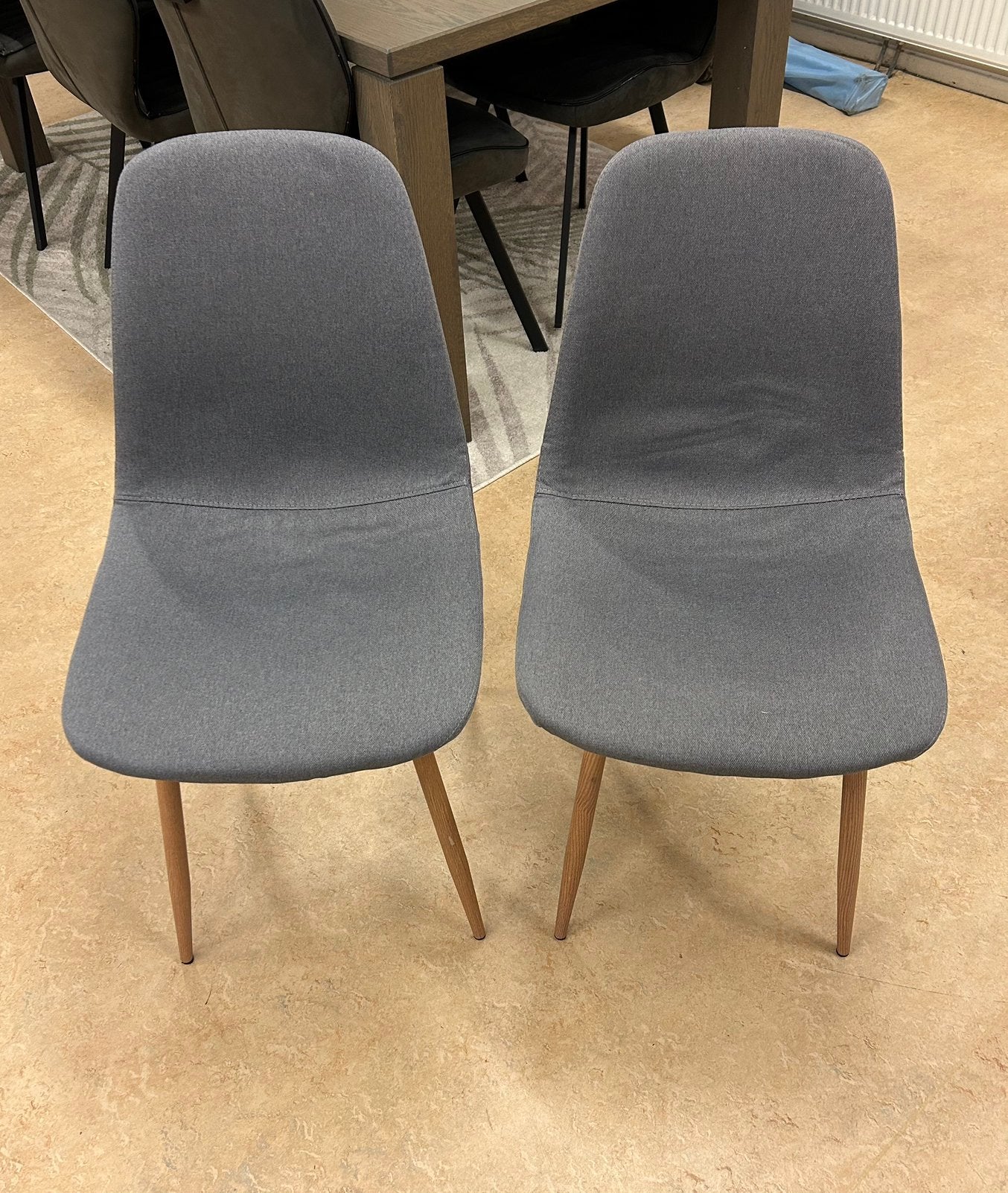 Stoelen, Ophalen, Gebruikt, Twee, Stof