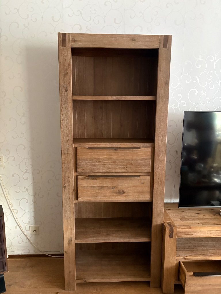 Boekenkast, Ophalen, 50 tot 100 cm, Zo goed als nieuw, Met lade(s)