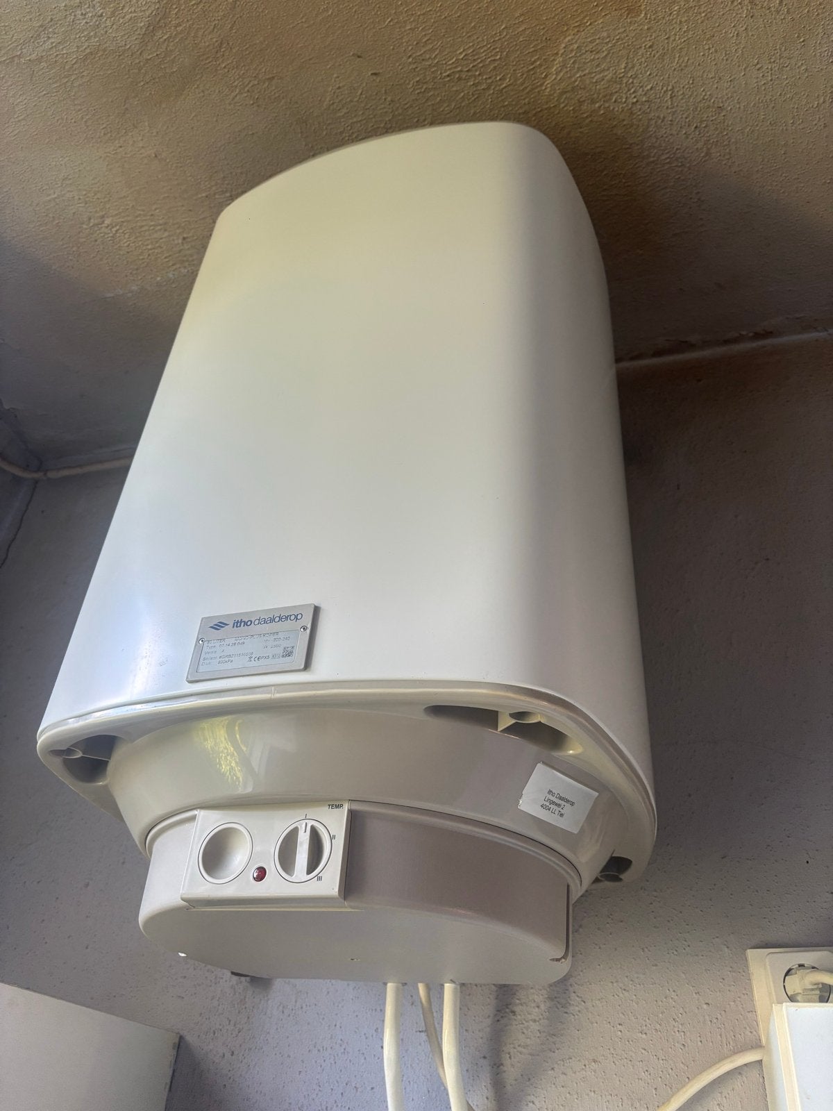 Itho Daalderop Boiler - 80 Liter Mono-Plus Koper, Doe-het-zelf en Verbouw, Geisers en Boilers, Ophalen, Gebruikt, 20 tot 100 liter