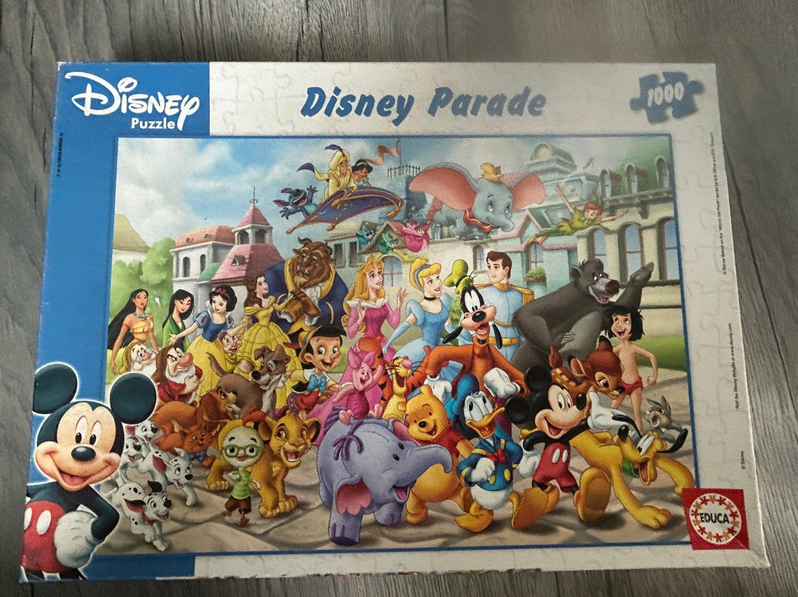 Disney puzzel, Ophalen of Verzenden, 500 t/m 1500 stukjes, Zo goed als nieuw