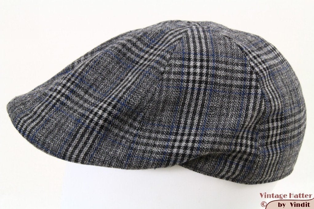 Flatcap Platte pet grijs blauw geruit 58 en 59 Nieuw, Kleding | Heren, Hoeden en Petten, Ophalen of Verzenden, Nieuw, 58 of 59 cm (L, 7¼ of ⅜ inch)