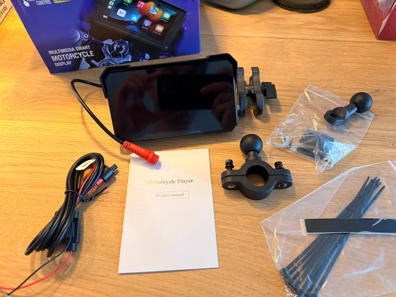 Motor CarPlay / Android Auto scherm met TPMS (nieuw), Ophalen of Verzenden, Nieuw